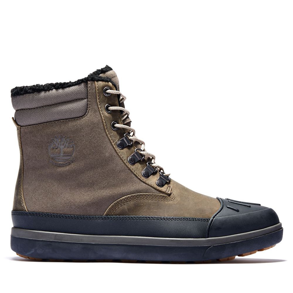 Bocanci De Zapada Timberland Barbati Masline Verzi/Negrii - Ashwood Park Waterproof - Romania - RNSV